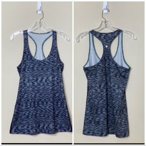 Lululemon Tank Top Cool Racerback Heathered Gray
